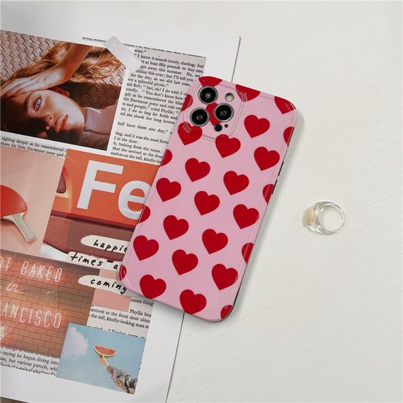 Iphone XR ,Pink Love Mobile Phone Case For Iphone XR - Picture 2 of 3